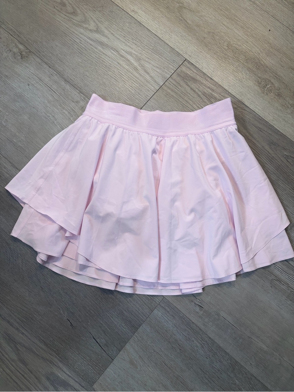 lululemon athletica Pale Pink Layered Tennis Skort